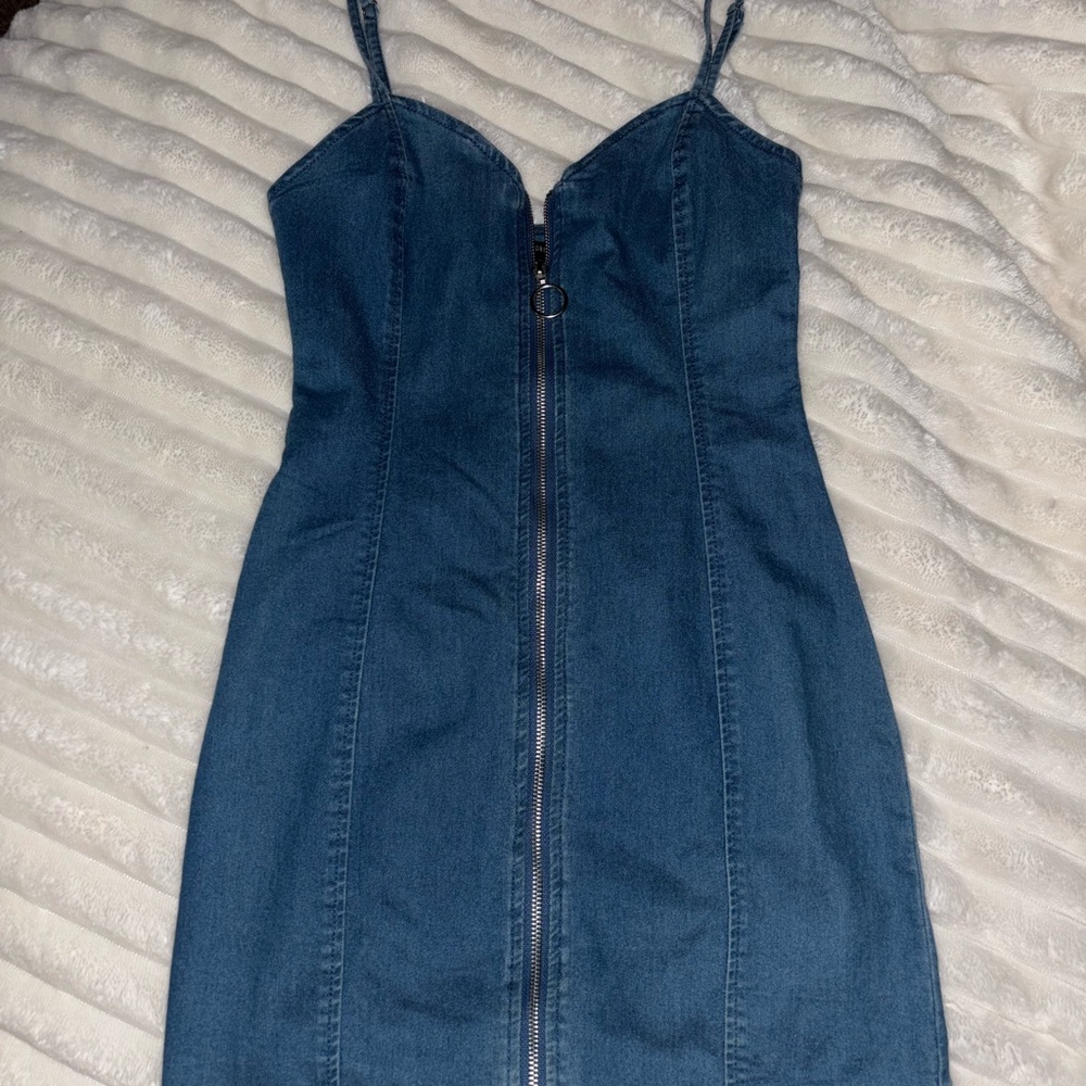 Forever 21 Dark Blue Mini Dress